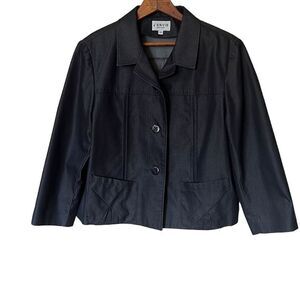 J’Envie New York Lightweight Pleated Blazer